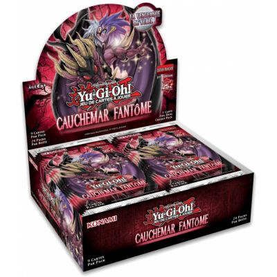 Boite de Boosters Franais Yu-Gi-Oh! Display de 24 boosters - Cauchemar Fantme