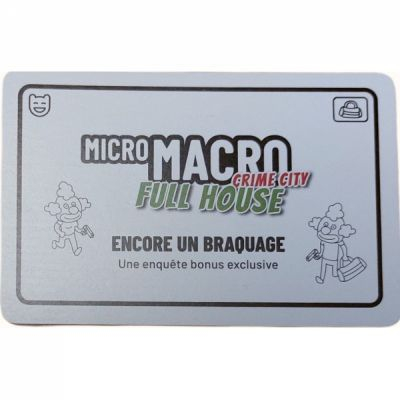Enigme Coopération MicroMacro Full House Crime City : Une enquête bonus Exclusive
