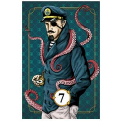 Jeu de Cartes Rflexion ON BOARD - Capitaine Meeple Carte Promo (Goodies)