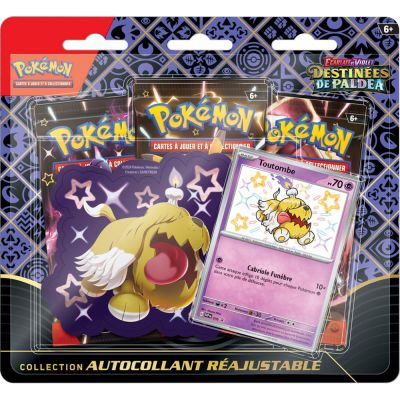 Coffret Pokémon Tripack 3 Boosters - EV4.5 Ecarlate et Violet - Destinées de Paldea : Toutombe