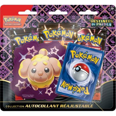 Coffret Pokémon Tripack 3 Boosters - EV4.5 Ecarlate et Violet - Destinées de Paldea : Patachiot