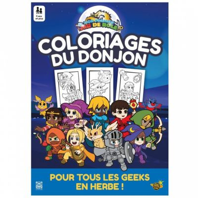 Jeu de Rle Enfant Mon premier Jeu de rle : Coloriages du Donjon