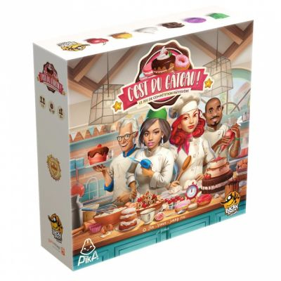 Jeu de Plateau Aventure C'est du Gâteau : Le jeu de compétition pâtisserière (Version Deluxe)