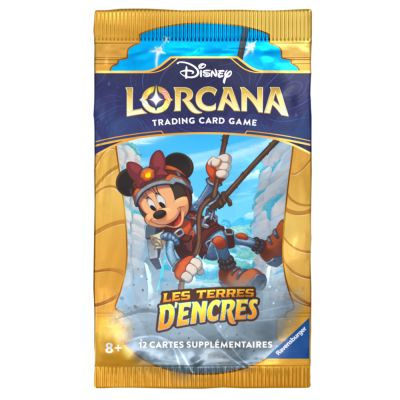 Booster Franais Lorcana Les Terres d'Encres