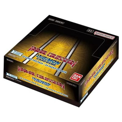 Boite de Boosters Anglais Digimon Card Game Boite de 24 Boosters - EX05 - Animal Colosseum