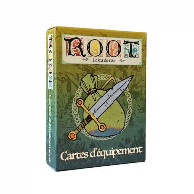 Jeu de Plateau Pop-Culture Root - Jeu de rle : Cartes d'quipement