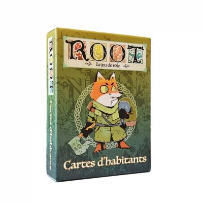 Jeu de Plateau Pop-Culture Root - Jeu de rle : Cartes d'habitants