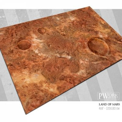 Tapis de Jeu Figurine Tapis de jeu noprne Lands of Mars 44x60"