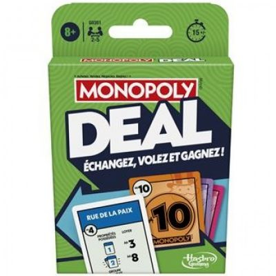 Jeu de Cartes Ambiance Monopoly Deal (Edition 2024)
