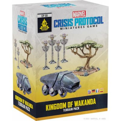 Figurine Stratégie Marvel Crisis Protocol : Miniatures Game - Kingdom of Wakanda (Terrain Pack)