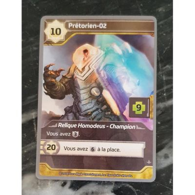 Deck-Building Stratgie Shards Of Infinity : Carte Promo Prtorien-02 (Goodies)