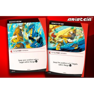 Gestion Jeu de Rle Aristeia! - cartes promos