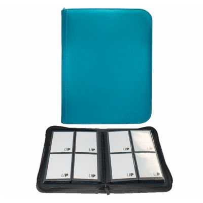 Portfolio  Portfolio zippé 4 cases Vivid - Sarcelle - Ultra Pro
