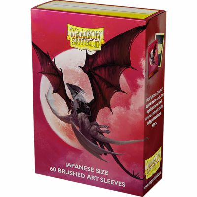 Protges Cartes Format JAP  Brushed Art Sleeves - Valentine Dragon  2024 - par 60