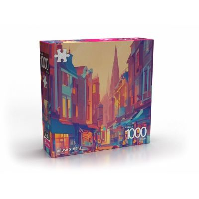 Réfléxion Réflexion Brush Street : Puzzle 1000 pièces