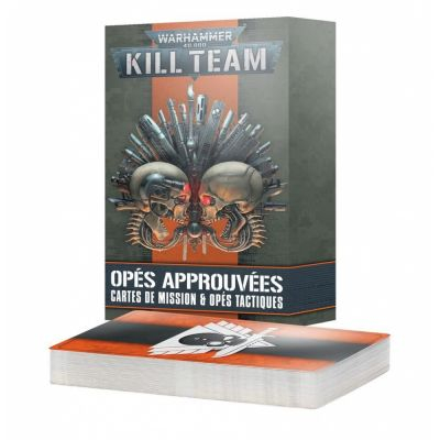 Dés Warhammer 40.000 Warhammer 40.000 - Kill team : Opé approuvées (Cartes de mission et opés tactiques)