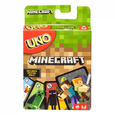 Jeu de Cartes Ambiance Uno - Minecraft