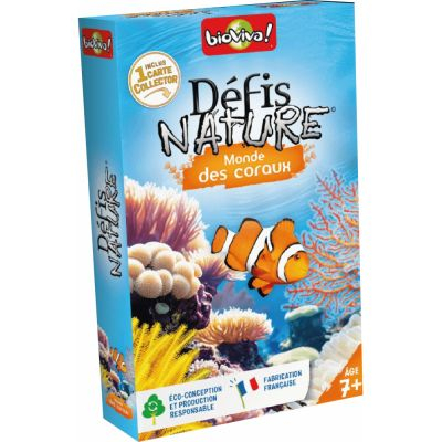 Jeu de Cartes Enfant Dfis Nature : Monde des coraux