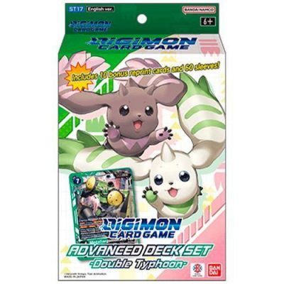 Deck de Demarrage Digimon Card Game Starter deck - ST17 - Advanced deck set - Double Typhoon -