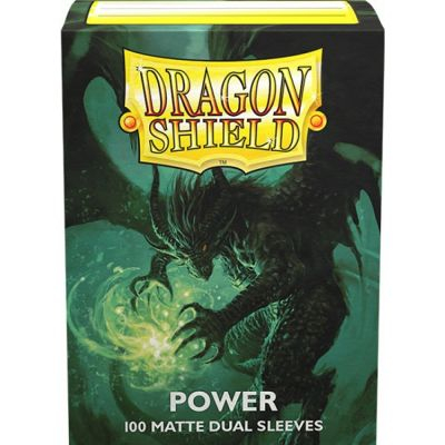 Protges Cartes Standard  Dual Matte - Power Dragonshield (par 100)