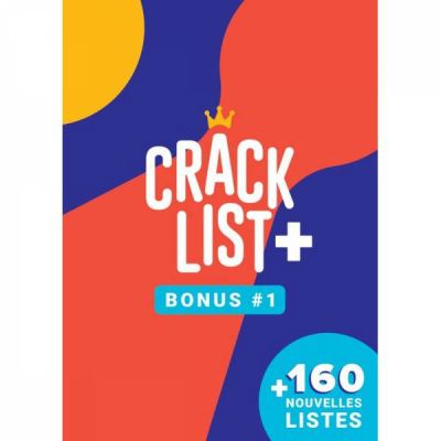 Jeu de Cartes Ambiance Crack List+ - Bonus #1