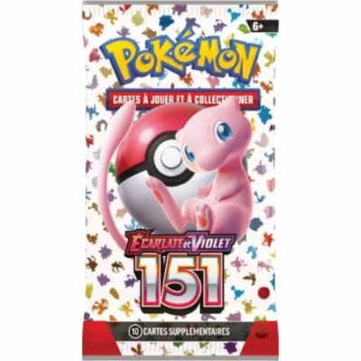 Booster Français Pokémon EV3.5 - Booster Pokemon 151