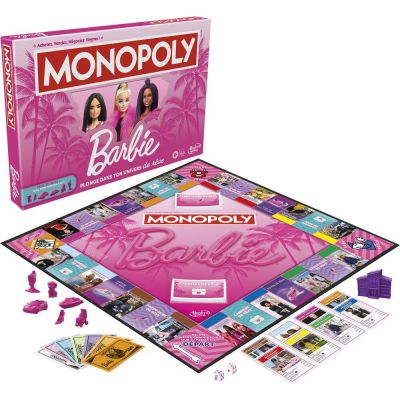 Jeu de Plateau Classique Monopoly Barbie