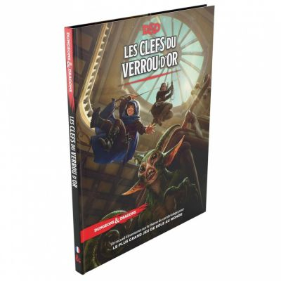 Jeu de Rle Dungeons & Dragons D&D5 - Les Clefs du Verrou d'Or