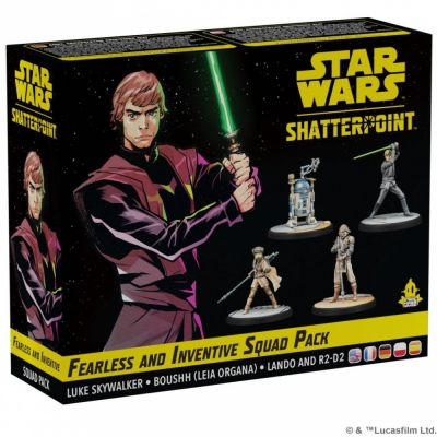 Figurine Star Wars Shatterpoint Star Wars: Shatterpoint - Fearless and Inventive Squad Pack
