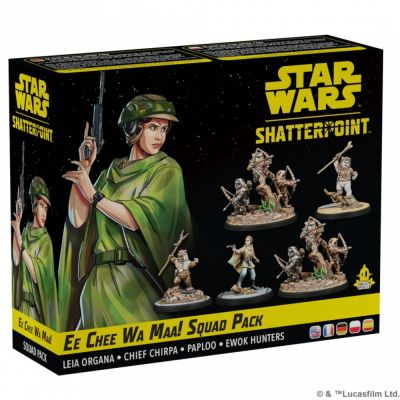 Figurine Star Wars Shatterpoint Star Wars: Shatterpoint - Ee Chee Wa Maa! Squad Pack