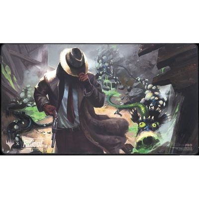 Tapis de Jeu et Wall Scroll  Ultrapro Playmat MTG Fallout Black Stitched X