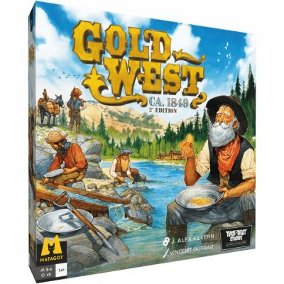 Jeu de Plateau Gestion Gold West