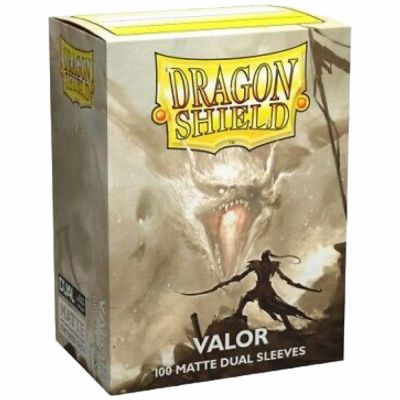 Protges Cartes Standard  Dual Matte - Valor Dragonshield (par 100)