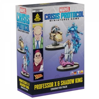 Figurine Marvel Crisis Protocol Marvel Crisis Protocol : Miniatures Game - Professor & Shadow King