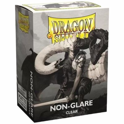 Protges Cartes Standard  Clear - Non-Glare Dragonshield (par 100)