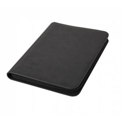 Portfolio A4 - 9 cases  WiseGuard Zip Binder - Noir 360 (20 Pages De 18)