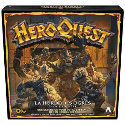 Exploration Aventure HeroQuest - Extension : Contre La Horde Des Ogre (Pack de Qute)