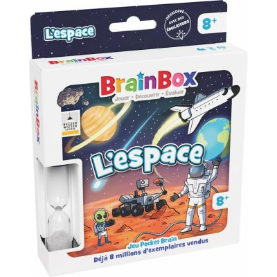 Jeu de Cartes Rflexion BrainBox Pocket : L'espace