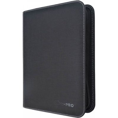 Portfolio  Ultra Pro - Zippered - Premium Pro-Binder - 4-Pocket Toploader 