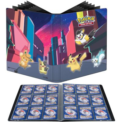 Portfolio PROBINDER A4 - 9 Cases Pokmon PRO-BINDER Emolga Pikachu - A4 - 20 pages de 9 cases (360 cartes recto-verso)