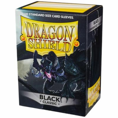 Protges Cartes Standard  Classic- Black Dragonshield (par 100)