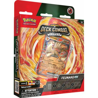 Decks Prconstruits Pokmon Deck de Combat Deluxe - Feunard Ex