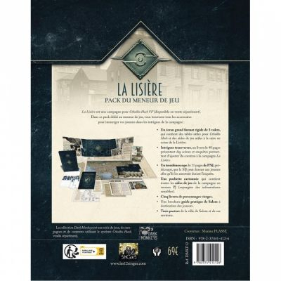 Jeu de Rle  La Lisire : Aides de Jeu (Pack du Meneur)