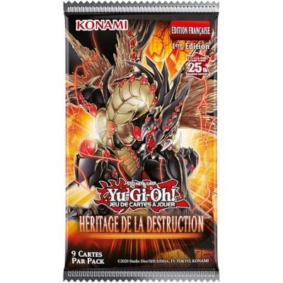 Booster Franais Yu-Gi-Oh! Hritage de la Destruction