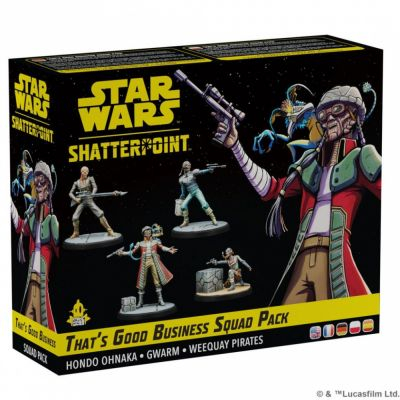 Figurine Star Wars Shatterpoint Star Wars: Shatterpoint - That's Good Business Squad Pack