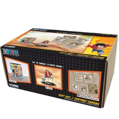 Coffret One Piece Card Game Coffret cadeau Luffy Mug + Acrylique + Cartes postales