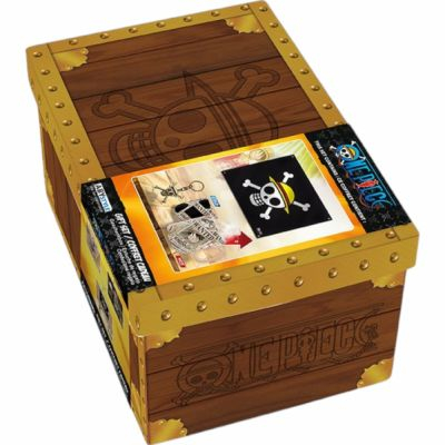 Coffret One Piece Card Game Coffret cadeau premium Drapeau + Porte-cls 3D + Mug