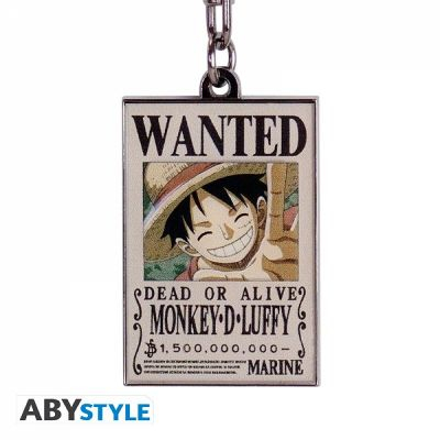 Casquette, Sac, Accessoires One Piece Card Game Porte-cls Wanted Luffy