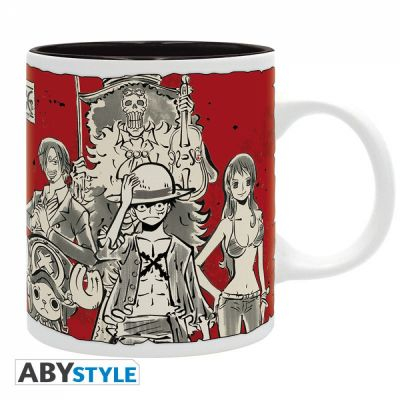  One Piece Card Game Mug - 320 ml - Luffy's crew style japonais 