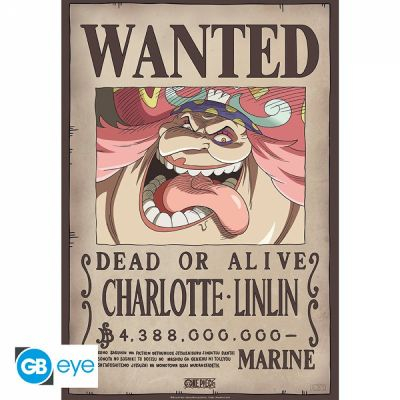 Poster One Piece Card Game ONE PIECE Poster Wanted Big Mom